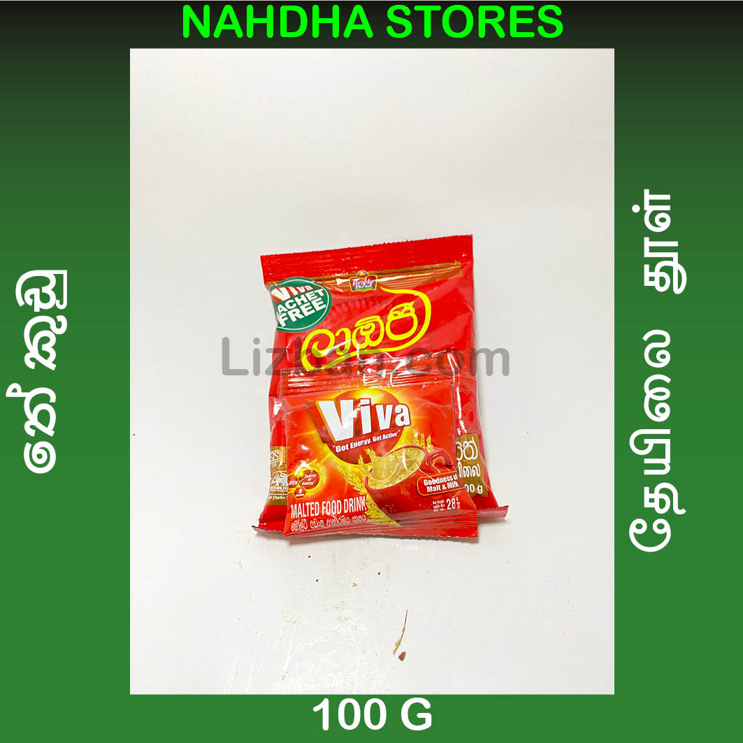 Laojee Tea Powder + Viva Malted Drink(28G) - 100 G