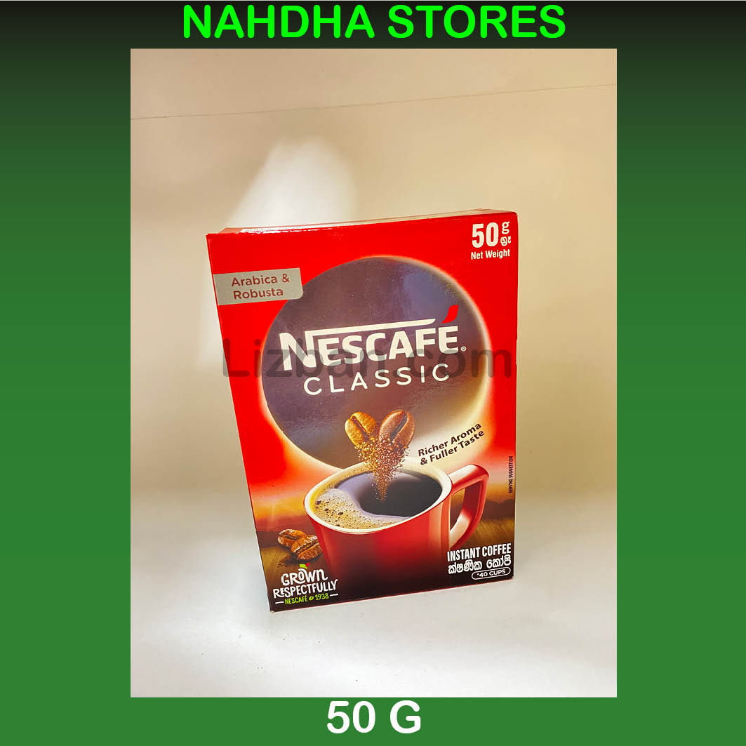 Nescafe Classic Instant Coffee  - 50 G